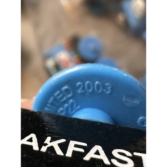 Thomas Comes To Breakfast Train Wooden Railway Vtg 2003 Learning Curve Engine - Picture 11 of 14